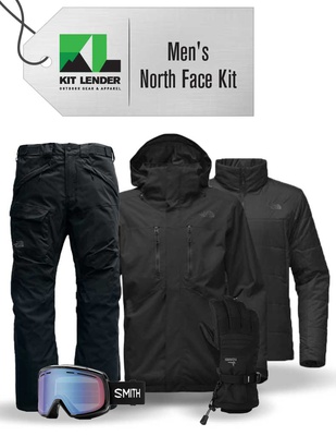 [Complete Outerwear KIT] - Mens - The North Face (Black | 3-in-1 ...