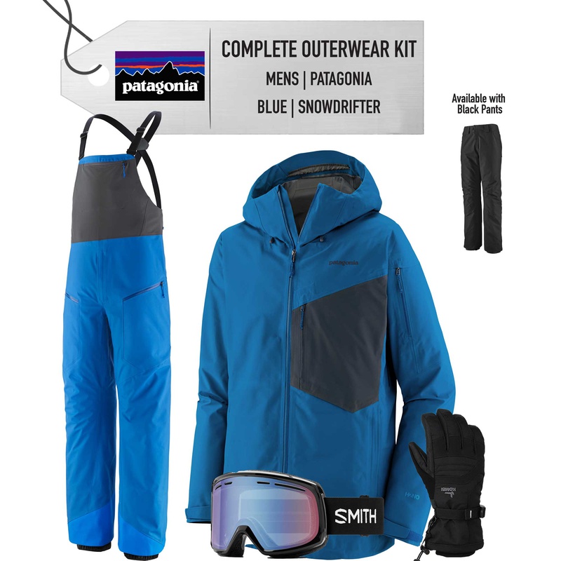 [Complete Outerwear KIT] - Men's - Patagonia (Blue | Snowdrifter) | Kit ...