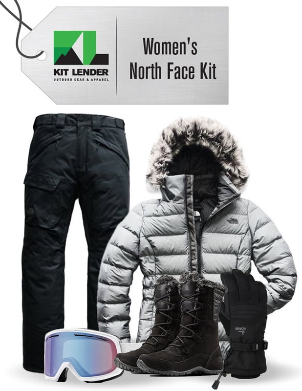 [Complete Outerwear with Boots KIT] - Womens - The North Face (Grey ...