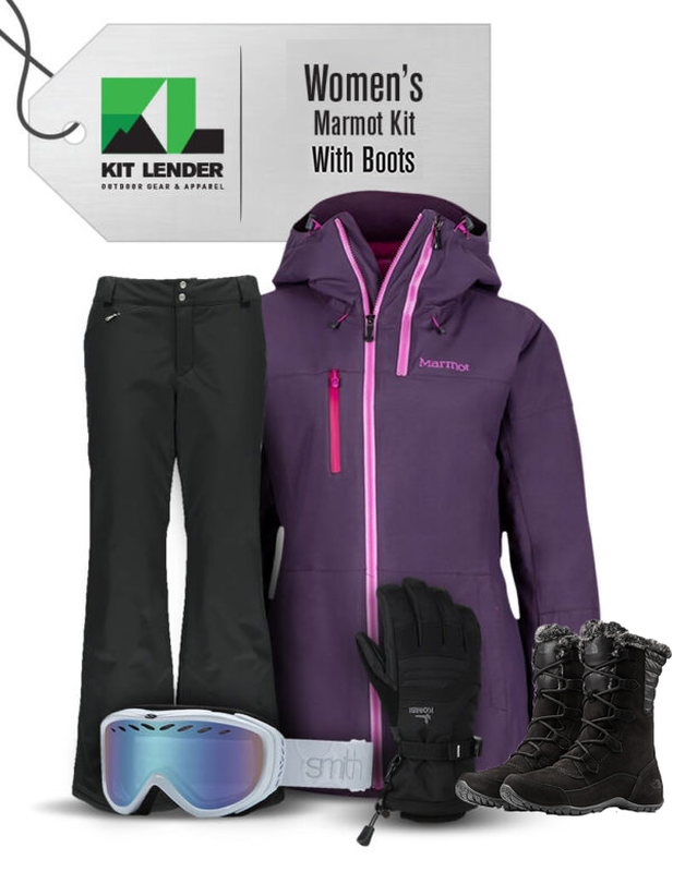 [Complete Outerwear with Boots KIT] - Womens - Marmot (Purple ...